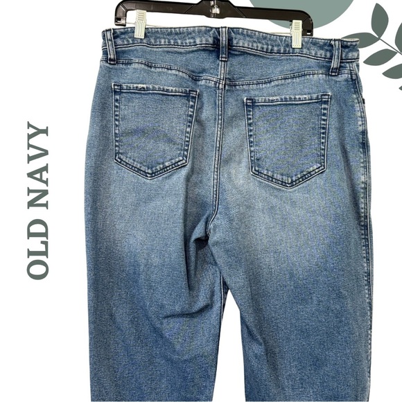 🛍️3/$40 Old Navy Wide Leg Cropped Jeans | Size 16 - Picture 4 of 7